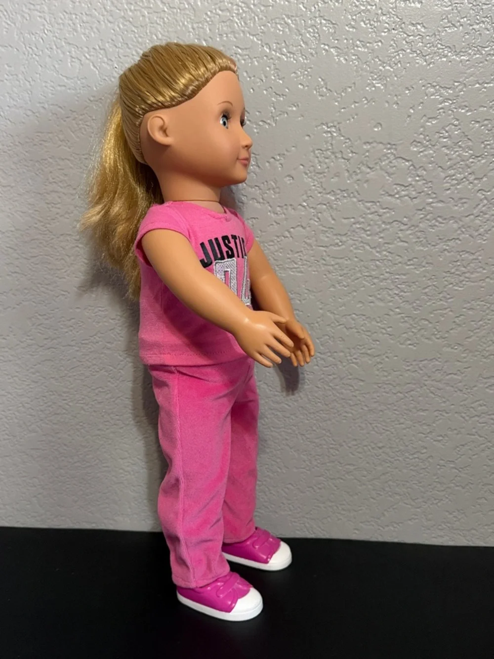 Our Generation 18” Doll in Pink Justice Outfit - Picture 4 of 15